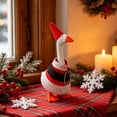 thumbnail image 1 of UALSRZL Magnetic Goose Key Holder, 7inch Mini Desk Goose with Outfit, Resin Desktop Goose for Home Office Table Festivel Housewarming Gifts, Red, 1 of 6