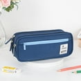 thumbnail image 1 of UALSRZL Pencil Case, Large Capacity Pencil Pouch with Multi-layer Storage, Nylon Multifunctional Stationery Organizer Bag for School Home Office, 1 of 4