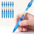 thumbnail image 1 of UALSRZL Retractable Gel Pen 0.5mm Fine Point, Quick Dry Smooth Writing Click Pen, Blue Ink Exam Pen for School Office Supplies, 1 of 7