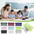 thumbnail image 1 of UALSRZL Under $1! Mesh Pencil Pouch, Large Capacity Pencil Case for Pens, Markers, Crayons & Arts Supplies, Pencil/Cosmetic Bag Travel, 1 of 3