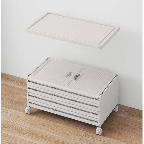 UAMFURI Extra Large Replacement Lids, Compatible with UAMFURI 120QT Storage Bins, White, 2 Pack