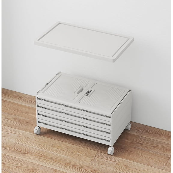UAMFURI Extra Large Replacement Lids, Compatible with UAMFURI 55QT Storage Bins, White, 2 Pack