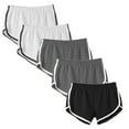 thumbnail image 1 of UAMVSH 5 Pack Gym Shorts for Women High Waisted Running Shorts Sport Shorts Athletic Elastic Workout Shorts, 1 of 2