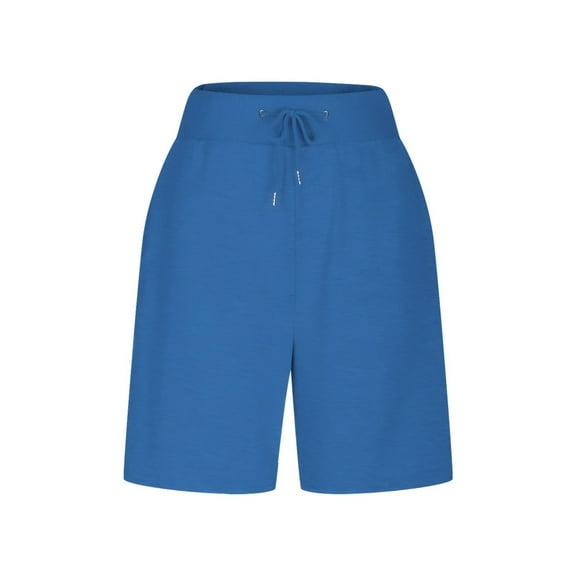 UAMVSH Bermuda Shorts for Women High Waist Stretch Casual Bottoms Knee Length Summer Athletic Short with Pockets