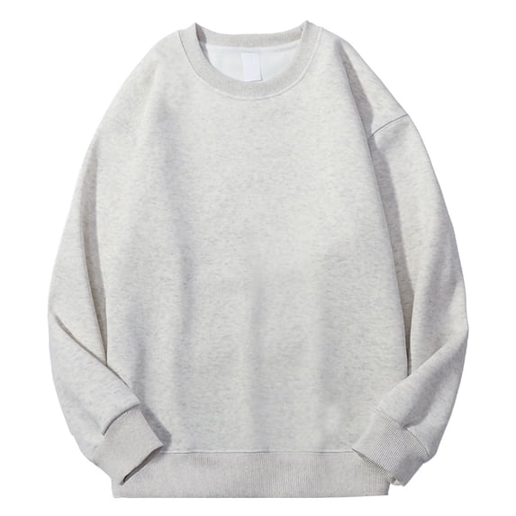 UAMVSH Big and Tall Sweatshirts for Men Soft Fleece Crewneck Pullover Thick Warm Long Sleeve Tops Casual Winter Clothes