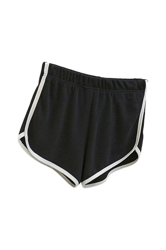 UAMVSH Booty Shorts for Women Gym Yoga Casual Athletic Shorts Cozy Elastic Waist Breathable Cycling Hiking Workout Track Shorts