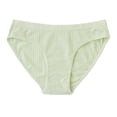 thumbnail image 1 of UAMVSH Cotton Underwear for Women Solid Full Coverage Panties Mid Rise Stretch Breathable Underwear Soft Comfy Briefs, 1 of 2