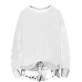 thumbnail image 1 of UAMVSH Crewneck Sweatshirts Women Oversized Casual Long Sleeve Ribbed Knit Tops Comfy Soft Loose Fit Pullover Shirts Fall Outfits, 1 of 5