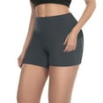 thumbnail image 1 of UAMVSH Exercise Shorts for Women Plus Size Yoga Gym Cycling Athletic Shorts Lightweight Stretch Biker Shorts with Pocket, 1 of 6