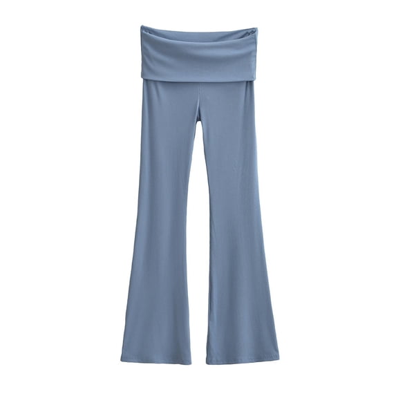 UAMVSH Flare Pants for Women High Waisted Bootcut Yoga Pants Soft Modal Slim Gym Workout Leggings Comfy Bell Bottoms
