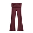 thumbnail image 1 of UAMVSH Flare Pants for Women High Waisted Bootcut Yoga Pants Soft Modal Slim Gym Workout Leggings Comfy Bell Bottoms, 1 of 3