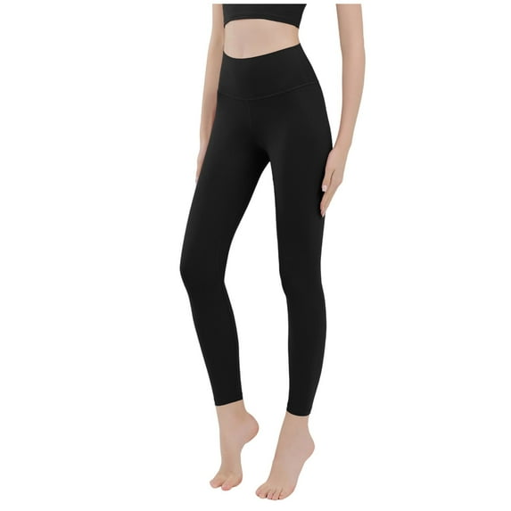 UAMVSH High Waisted Leggings for Women Butt Lifting Full Length Running Tights Casual Slim Fit Workout Yoga Pants