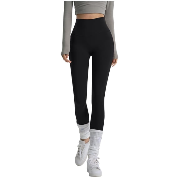 UAMVSH High Waisted Leggings for Women with Pockets Butt Lifting Soft Yoga Workout Pants Lightweight Fitness Running Tights