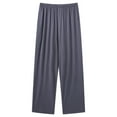 thumbnail image 1 of UAMVSH Modal Pajama Pants for Women Plus Size Palazzo Baggy Summer Long Sleep Pants with Pockets Soft Lightweight Plain Lounge Bottoms, 1 of 5