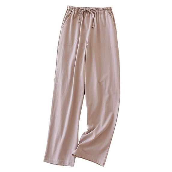 UAMVSH Pajama Pants for Women Soft Cotton Lounge Trouser Comfy Casual Pjs Bottoms Fall Loungewear