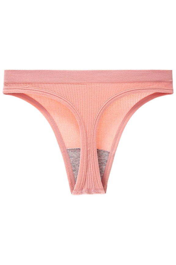 Seamless Thongs for Women No Show Panties Stretch Low Rise Bikini Panties Soft Coverage y G-String
