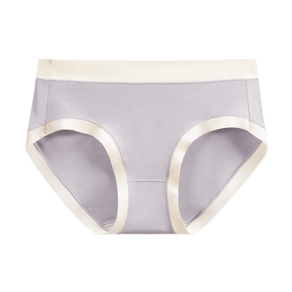 UAMVSH Seamless Underwear for Women High Waist Briefs No Show Bikini Panties Stretch Full Coverage Panties