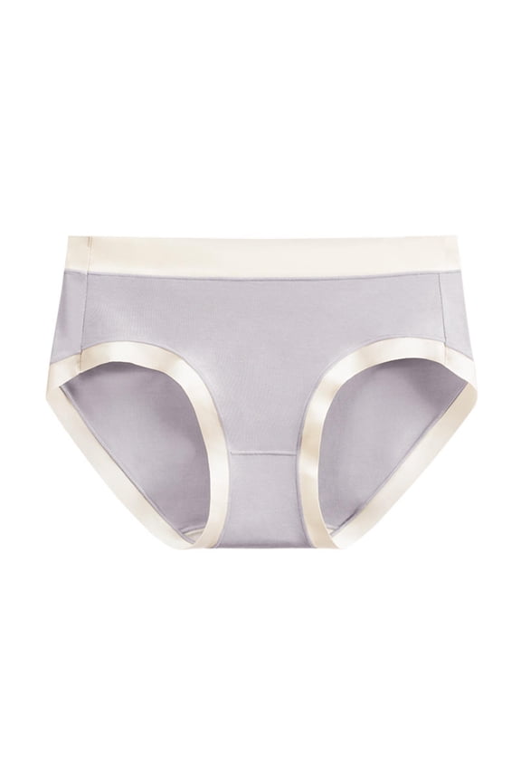 Seamless Underwear for Women High Waist Briefs No Show Bikini Panties Stretch Full Coverage Panties