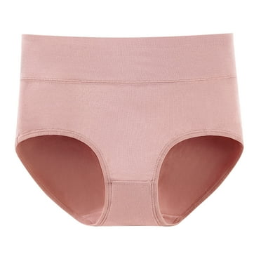 UAMVSH Seamless Underwear for Women Plus Size Full Coverage No Show High Waisted Ladies Panties Soft Stretchy Brief
