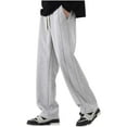 thumbnail image 1 of UAMVSH Sweatpants for Men Plus Size Wide Leg Running Athletic Pants with Pockets Soft Drawstring Elastic Waist Basic Active Pants(X-LargeGray), 1 of 7