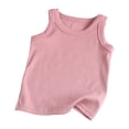 thumbnail image 1 of UAMVSH Toddler Tank Top Unisex Kids Casual Sleeveless Cotton Undershirts Lightweight Breathable Crewneck Basic Tees, 1 of 3