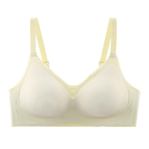 UAMVSH Wireless Seamless Bras for Women Soft Comfy Everyday Bras Breathable Full Coverage Bralettes No Underwire