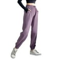 thumbnail image 1 of UAMVSH Women's Joggers Pants Cinch Bottom Workout Yoga Pants Lightweight Casual Elastic Waist Athletic Pants with Pockets, 1 of 6