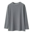 thumbnail image 1 of UAMVSH Women's Long Sleeve Thermal Underwear Lightweight Base Layer Shirt for Winter Loungewear Sleepwear, 1 of 6