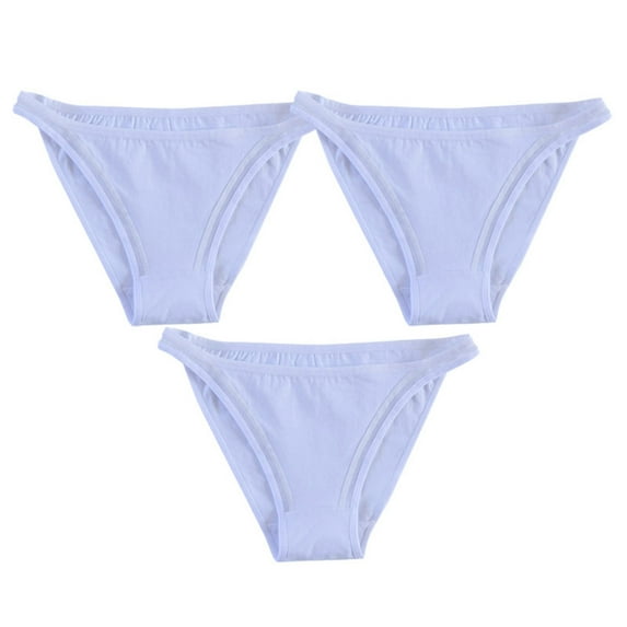 UAMVSH Women's Seamless Bikini Panties No Show Ladies Breathable Briefs Soft Stretch Underwear 3 Pack