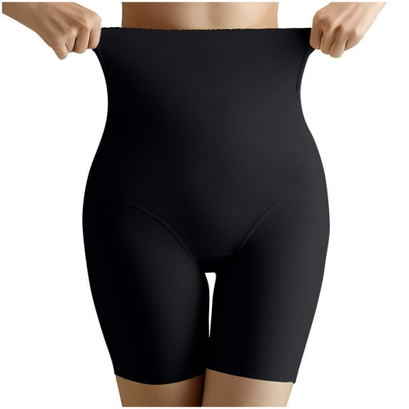 UAMVSH Women's Seamless Shaping Boyshorts High Waisted Body Shaper Shorts Butt Lifting Breathable Shapewear