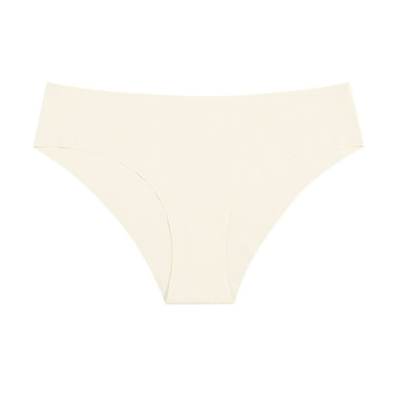 UAMVSH Women's Seamless Underwear Low Waisted No Show Panties Soft Stretch Breathable Ladies Underwear
