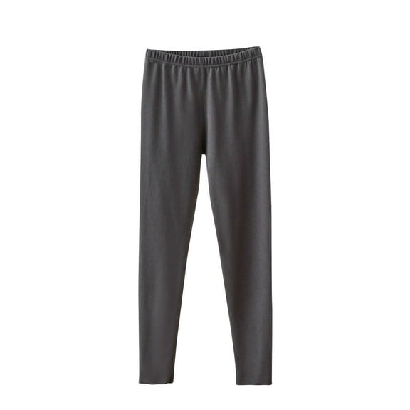 UAMVSH Women's Thermal Pants Soft High Waisted Underwear Bottoms Fall Winter Warm Fleece Lined Leggings