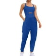 thumbnail image 1 of UAMVSH Womens Running Workout Athletic Rompers Hiking Outfits Gym Overall Jumpsuits with Pockets, 1 of 7
