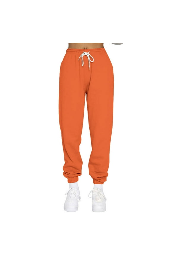 Womens Sweatpants Casual Cinch Bottom Jogger Workout Pants Loose Drawstring Elastic Waist Lounge Pants Fall Winter Clothes