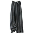 thumbnail image 1 of UAMVSH Womens Wide Leg Pants Print Loose Flowy Palazzo Pants Lightweight Bow Tie Drawstring Elastic Waist Lounge Pants, 1 of 2