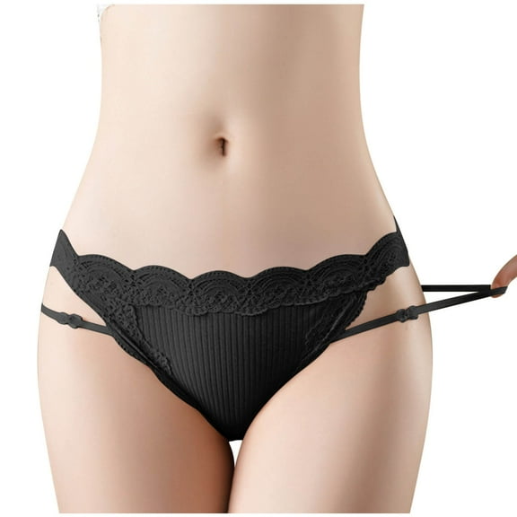 UAMVSH y Lace Bikini Panties for Women Low Waisted Full Coverage Panties Stretch Soft Breathable Underwear