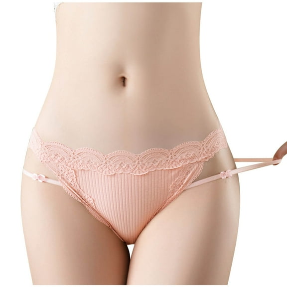 UAMVSH y Lace Bikini Panties for Women Low Waisted Full Coverage Panties Stretch Soft Breathable Underwear