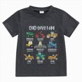 thumbnail image 1 of UAYOTSE 18M 4T-6T Summer Little Boys Cute Print T shirt Summer Short Clothes Lightweight Crew Neck,Sizes 4-5 Years, 1 of 7