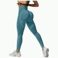 thumbnail image 1 of UAYOTSE 3D Compression Leggings Cellulite Leggings Women High Waist Seamless Push Up Opaque Sport Pants for Yoga and Fitness(Style4-Dark Green,XL), 1 of 7
