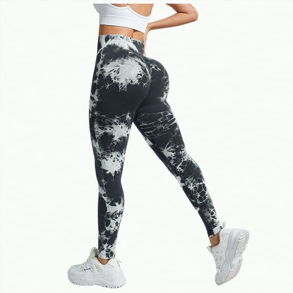 UAYOTSE 3D Compression Leggings Cellulite Leggings Women High Waist Seamless Push Up Opaque Sport Pants for Yoga and Fitness(Style6,S)