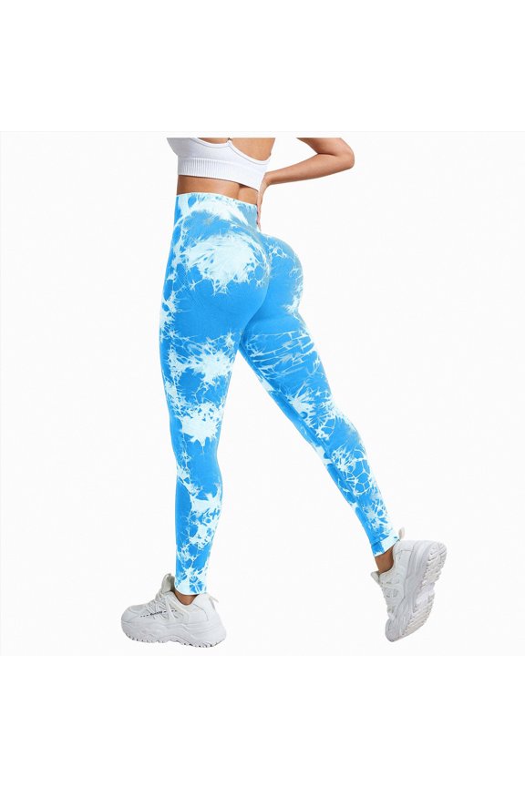 3D Compression Leggings Cellulite Leggings Women High Waist Seamless Push Up Opaque Sport Pants for Yoga and Fitness(Style9,S)
