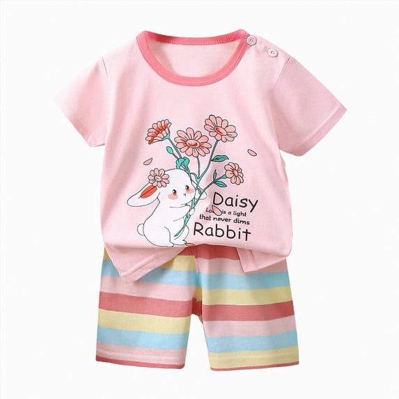 UAYOTSE Baby Boy Outfits 12-18 Months Clothes Short Sleeve T-Shirt Tee Tops Joggers Casual Elastic Shorts 2Pcs for 18-24 Months Children's Day Gift 2PCS Set,Sizes 6-9 Months