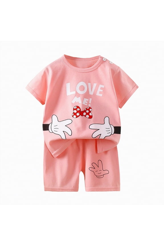 Baby Boys Girls Pajama Set Kids Cute Toddler 3 6 12 18 24 Months 2T 3T fit Pjs Cotton Sleepwear,Sizes 3-4 Years