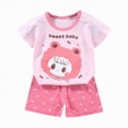 thumbnail image 1 of UAYOTSE Baby Boys Girls Pajama Set Kids Cute Toddler Snug fit Pattern Design Pjs Cotton Sleepwear,Sizes 6-12 Months, 1 of 4