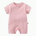 thumbnail image 1 of UAYOTSE Baby Boys and Girls Short Sleeve Romper with Viscose Made with,Sizes 3-6 Months, 1 of 4