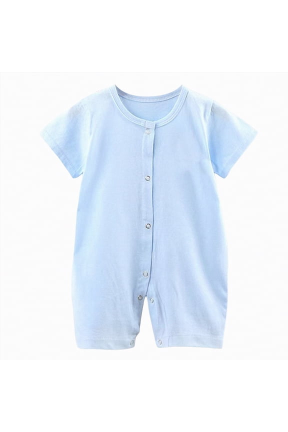 Baby Suit Crawling Suit Short Sleeved Thin Coat and Toddler Clothing Baby Bag and Bottom Coat,Sizes 12-18 Months