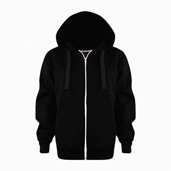 UAYOTSE Boys' Active Sweat Relaxed-Fit Full Zip Hoodie,Sizes 5-6 Years