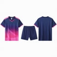 thumbnail image 1 of UAYOTSE Boys Clothing Sets Tagless Loose Athletic Performance Crew Neck T-Shirt and Short Outfits,Sizes 3-4 Years, 1 of 6