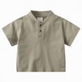 thumbnail image 1 of UAYOTSE Boys Polo Shirt Short Sleeve Polo Casual Collared Shirts School Uniform Shirts 1T 2T 3T Toddler Boys,Sizes 12-18 Months, 1 of 9