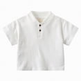 thumbnail image 1 of UAYOTSE Boys Polo Shirt Short Sleeve Polo Casual Collared Shirts School Uniform Shirts 1T 2T 3T Toddler Boys,Sizes 5-6 Years, 1 of 9